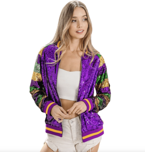 Mardi gras sequin jacket from mardi gras apparel